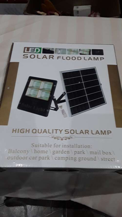 60W LED SOLAR FLOODLIGHT LIGHT