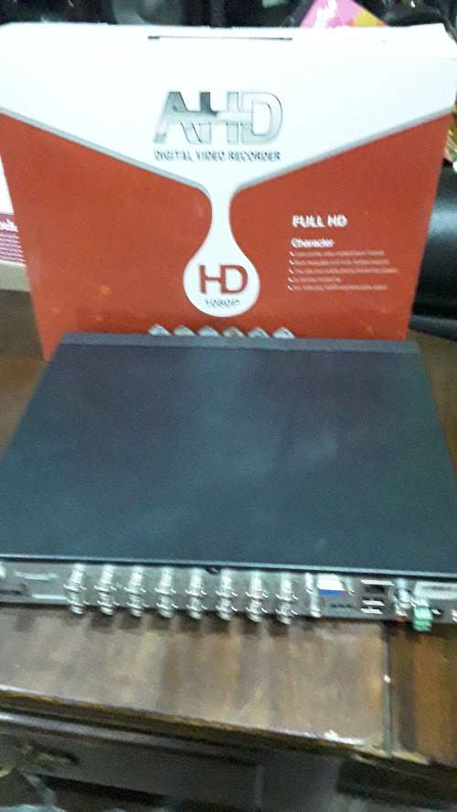 16 CHANNELS AHD DVR INCL.POWER SUPPLY AND MOUSE