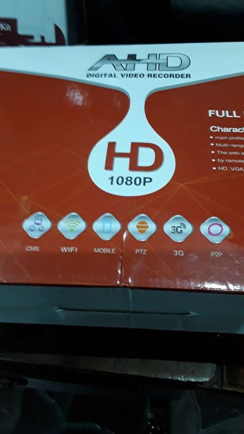 16 CHANNELS AHD DVR INCL.POWER SUPPLY AND MOUSE