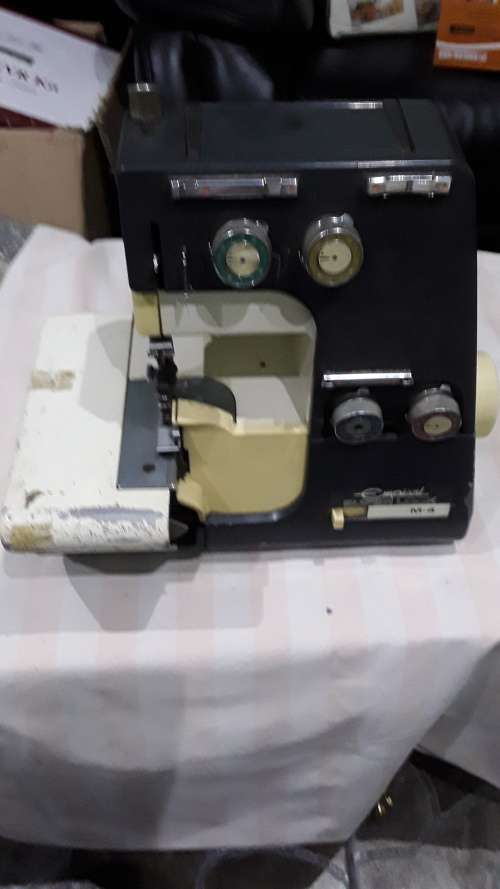 VERY OLD VINTAGE EMPISAL OVERLOCKER (ALL METAL)INDUSTRIAL