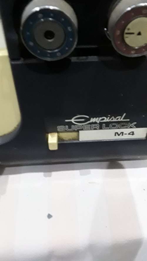 VERY OLD VINTAGE EMPISAL OVERLOCKER (ALL METAL)INDUSTRIAL