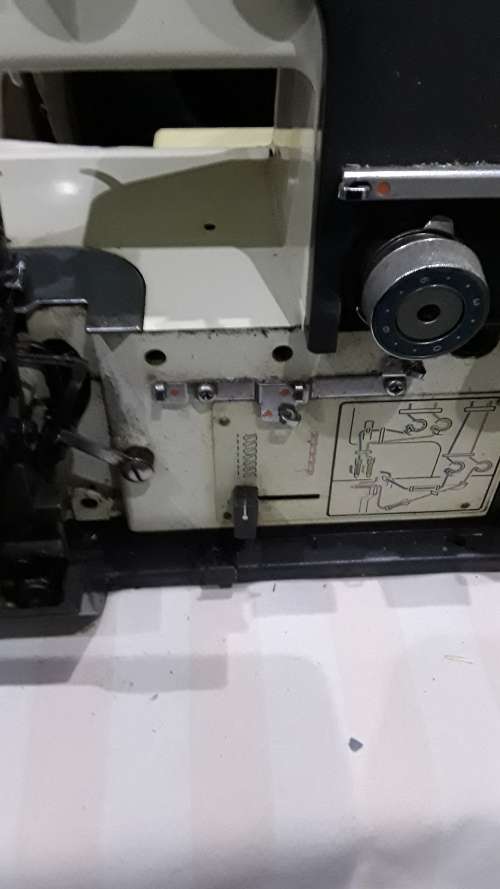 VERY OLD VINTAGE EMPISAL OVERLOCKER (ALL METAL)INDUSTRIAL