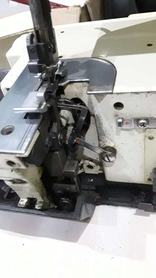 VERY OLD VINTAGE EMPISAL OVERLOCKER (ALL METAL)INDUSTRIAL