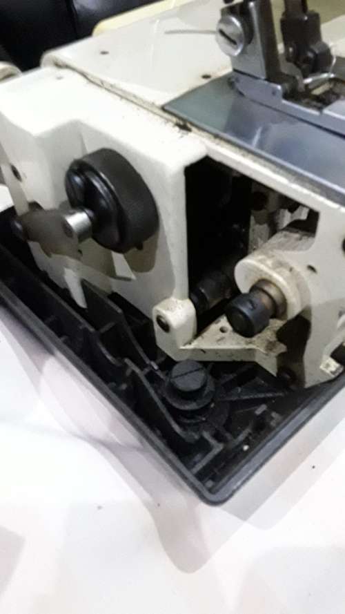 VERY OLD VINTAGE EMPISAL OVERLOCKER (ALL METAL)INDUSTRIAL