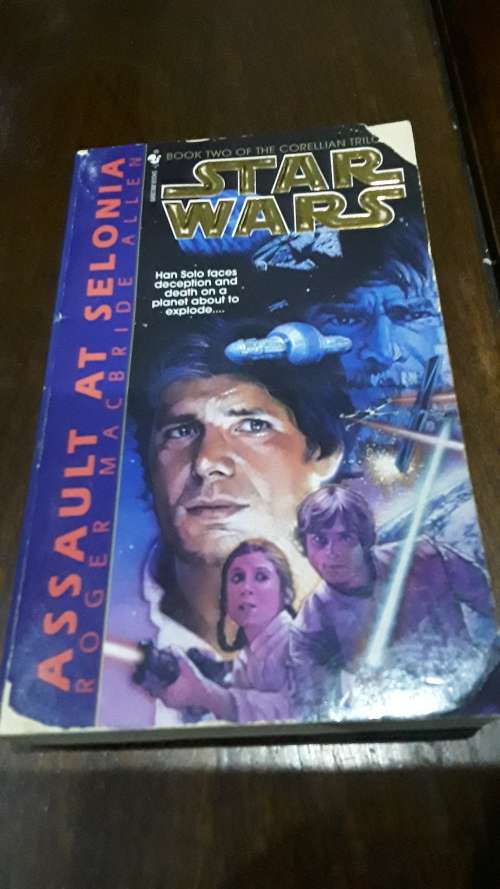 SET OF 3 VINTAGE STARWARS NOVELS