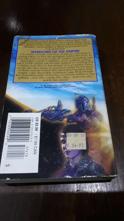 SET OF 3 VINTAGE STARWARS NOVELS