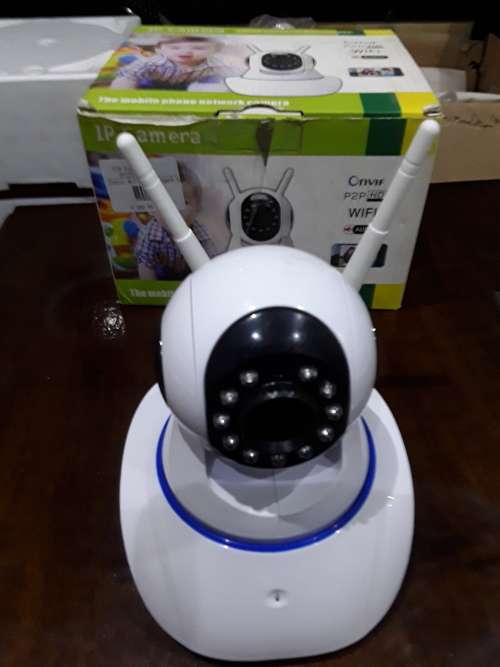 IP WIFI CAMERA WITH 2 ANTENNAS
