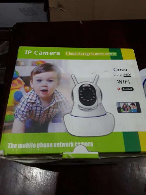 IP WIFI CAMERA WITH 2 ANTENNAS