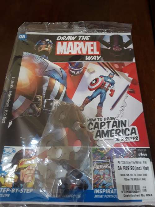 DRAW THE MARVEL WAY(5 ISSUES AND A MARVEL FILE)EACH COMES WITH STATIONARY(ONE BID TAKES ALL)