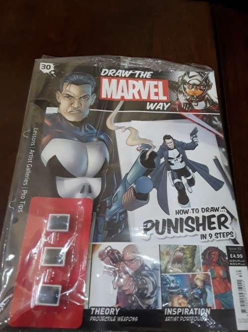 DRAW THE MARVEL WAY(5 ISSUES AND A MARVEL FILE)EACH COMES WITH STATIONARY(ONE BID TAKES ALL)