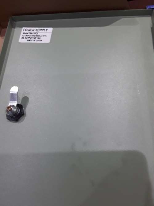 12bVDC,18 OUTPUT SWITCH MODE CCTV POWER SUPPLY