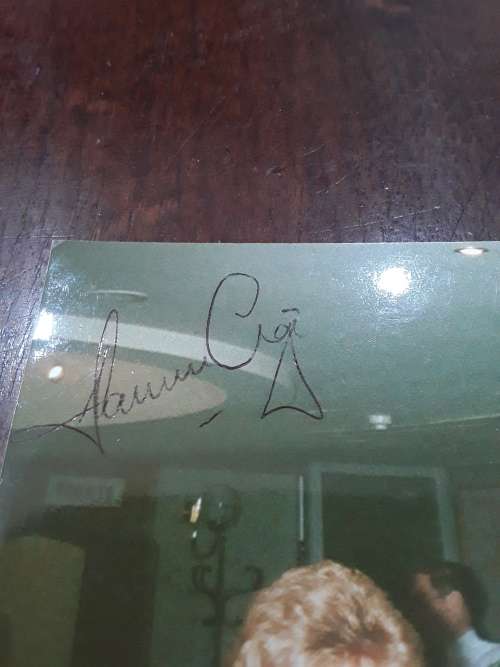 ORIGINAL  SIGNED SA CRICKET PLAYER PHOTOGRAPH OF HANSE CRONJE