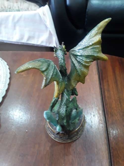VINTAGE LIGHT UP DRAGON(23CM HEIGHT)