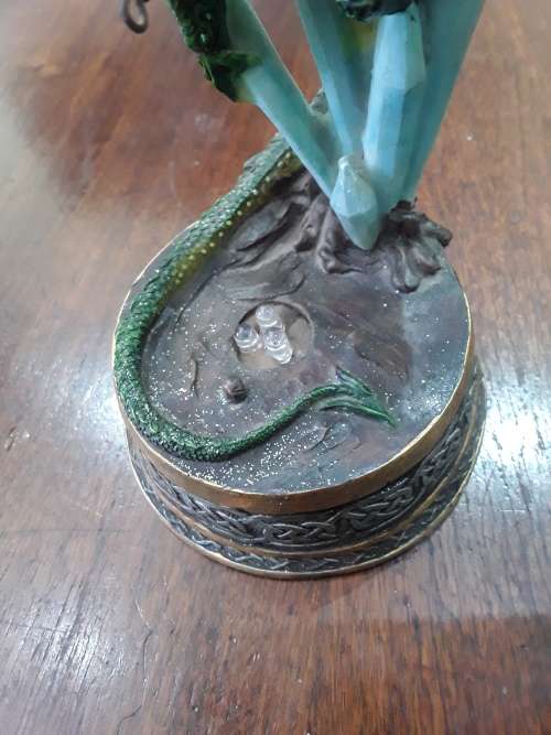 VINTAGE LIGHT UP DRAGON(23CM HEIGHT)