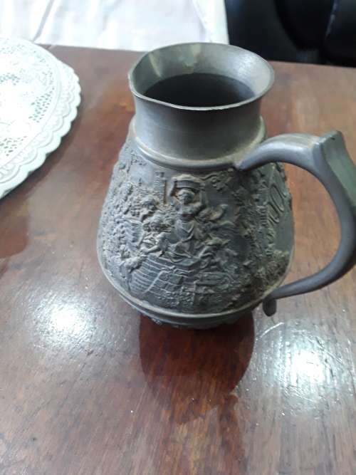 VERY OLD JAR WITH MARKINGS