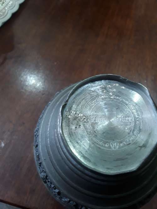 VERY OLD JAR WITH MARKINGS