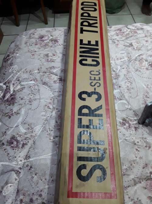 VINTAGE SUPER 3-SEC.CINE TRIPOD(UNUSED)SAIMICV65