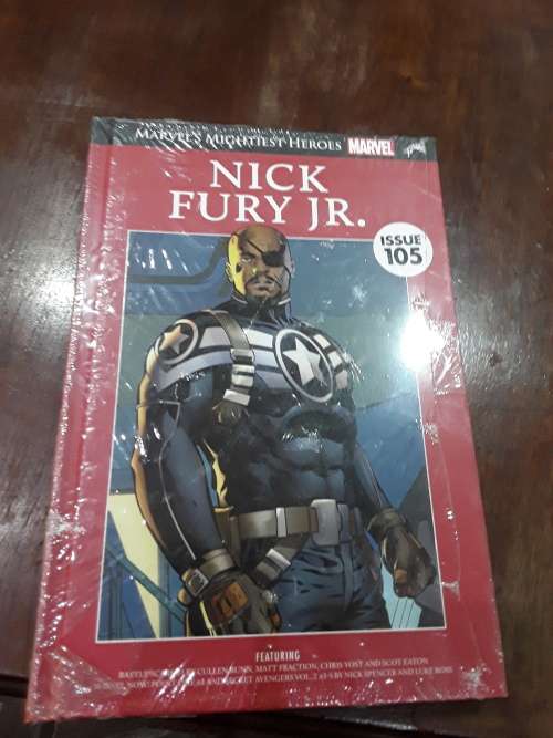 MARVEL SUPERHERO`S HARDCOVER COMIC(NICK FURY JR.)