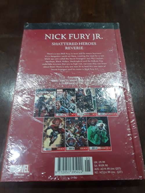 MARVEL SUPERHERO`S HARDCOVER COMIC(NICK FURY JR.)