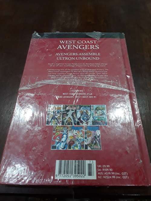 MARVEL SUPERHERO`S HARDCOVER COMIC(WEST COAST AVENGERS)