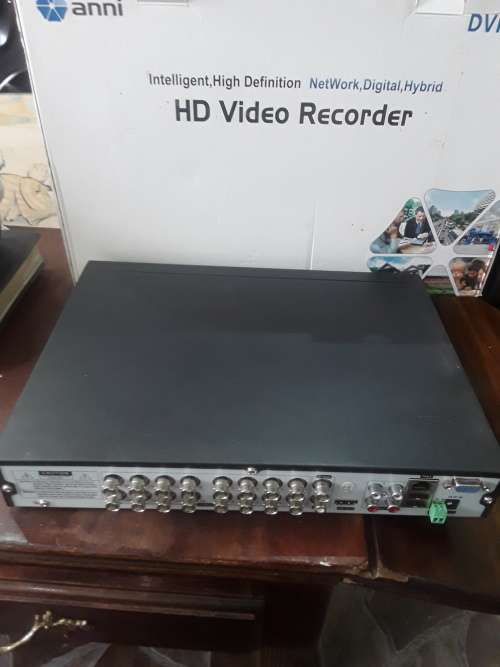16 CHANNELS HD DVR/NVR INCLUDING POWER SUPPLY AND SOFTWARE (REMOTE VIEWING)