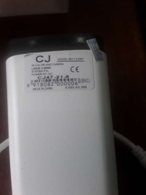 3.0 MP IR COLOR CAMERA