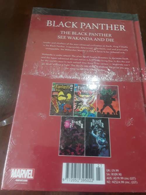 MARVEL SUPERHERO`S HARDCOVER COMIC(BLACK PANTHER)