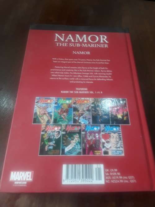 MARVEL SUPERHERO`S HARDCOVER COMIC(NAMOR)THE SUBMARINER