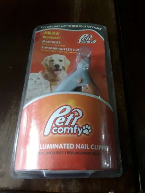 PET COMFY ILLUMINATED NAIL CLIPPER