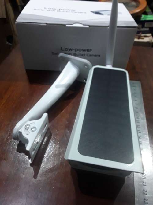 LOW POWER SOLAR WIFI BULLET CAMERA