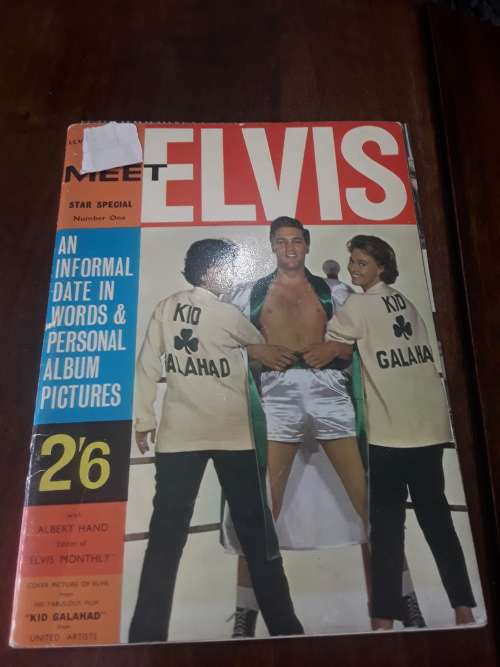 BOOK ON ELVIS PRESLEY (1962)