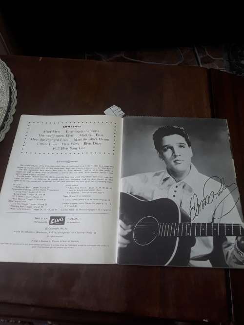 BOOK ON ELVIS PRESLEY (1962)