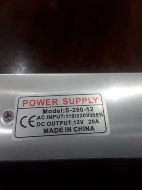 12 V,20 AMPS CCTV POWER SUPPLY