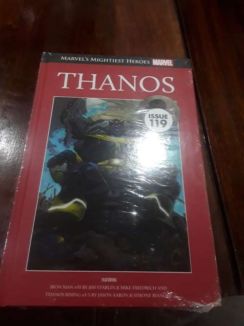 MARVEL SUPERHERO`S HARDCOVER COMIC(THANOS)
