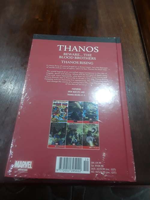 MARVEL SUPERHERO`S HARDCOVER COMIC(THANOS)