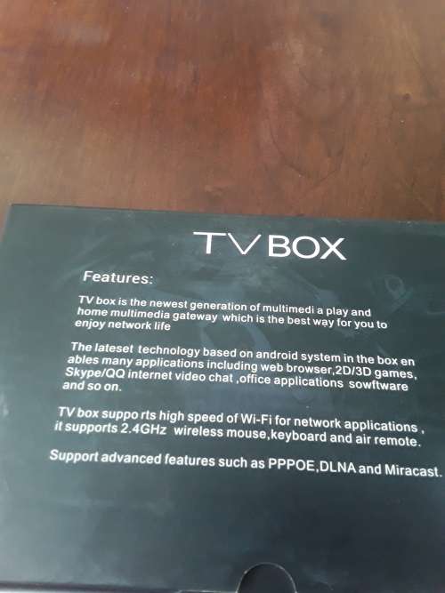 4K REMOTE CONTROL ANDROID TV BOX(5G)