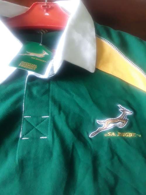 OFFICIAL LICENSED SA RUGBY T SHIRT(2XL)