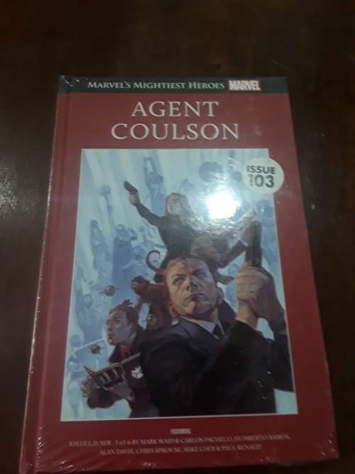 MARVEL SUPERHERO`S HARDCOVER COMIC(AGENT COULSON)
