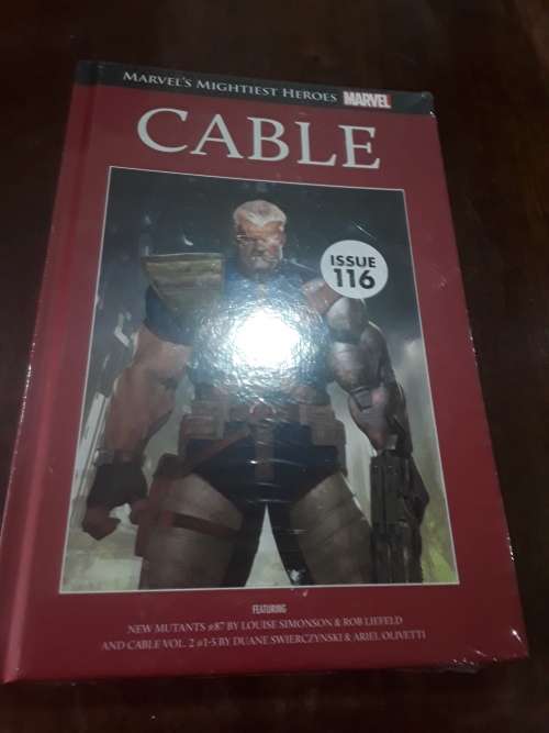 MARVEL SUPERHERO`S HARDCOVER COMIC(CABLE)