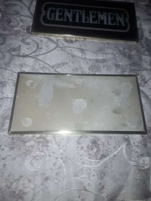 GENTLEMEN AND LADIES VINTAGE SIGN