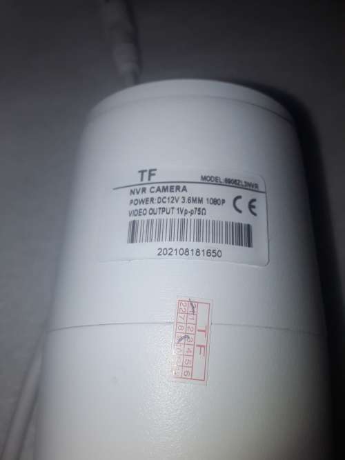 SET OF TWO NVR CAMERAS