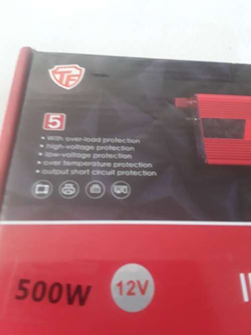 500 WATTS POWER INVERTER (DC12V)