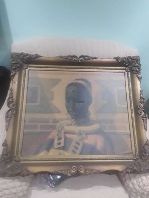 TRETCHIKOFF ART NDBELE WIFE(FRAMED)REPRINT