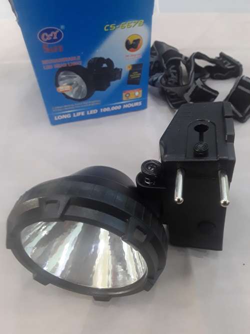 SOLAR RECHARGEABLE HEADLIGHT