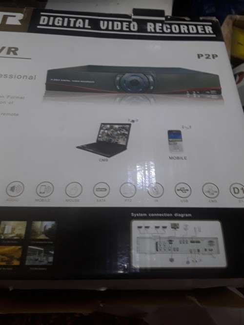 16 CHANNELS DVR INCLUDING POWER SUPPLY, REMOTE AND MOUSE