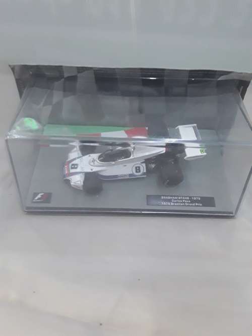 DIE CAST METAL FORMULA 1(BRABHAM BT 448-1974)CARLOS PACE,SCALE 1:43