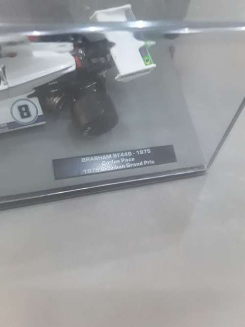 DIE CAST METAL FORMULA 1(BRABHAM BT 448-1974)CARLOS PACE,SCALE 1:43