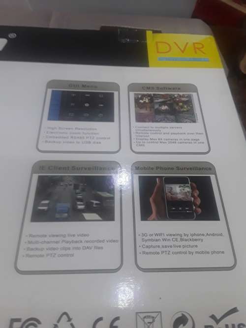 16 CHANNELS, 5 IN ONE AHD DVR INCLUDING REMOTE, POWER SUPPLY AND MOUSE