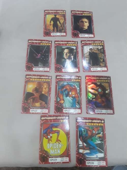 10 ADDITIONAL COLLECTORS SPIDERMAN 2 GAME CARDS
