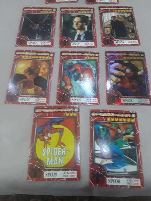 10 ADDITIONAL COLLECTORS SPIDERMAN 2 GAME CARDS